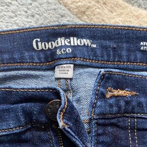 Goodfellow & Co Indigo Blue Women's Jeans with Contrast Stitching